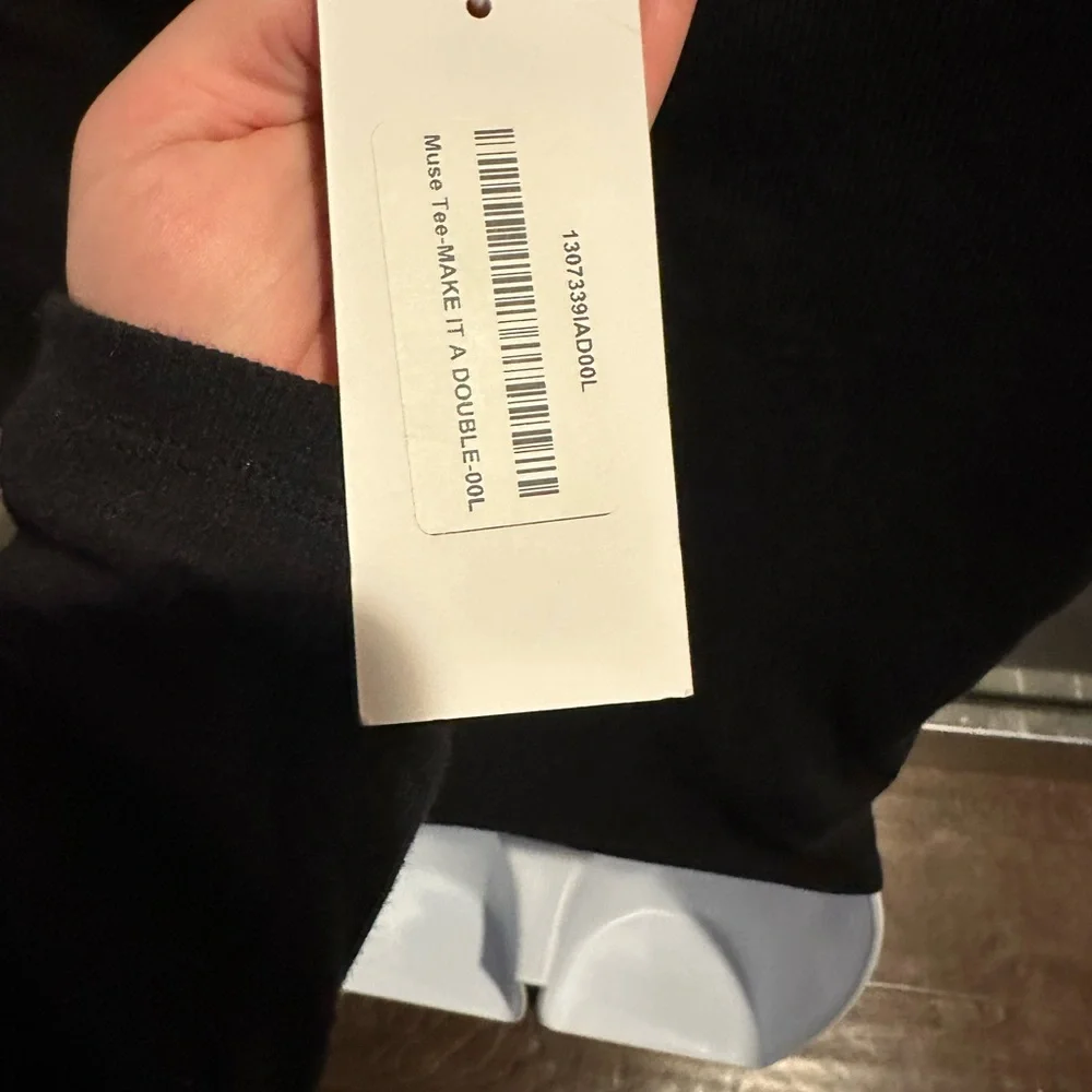 Make it a double” reformation martini baby tee - Picture 8 of 8